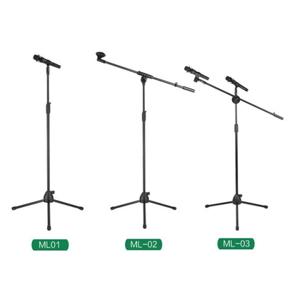 ML03  Live Microphone Lift Stand Floor Microphone Stand Stage Performance Vertical Tripod - Stand by buy2fix | Online Shopping UK | buy2fix
