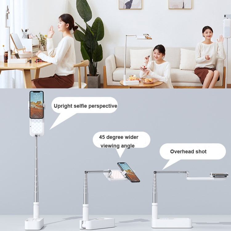 V6 1.3m Wireless Live Broadcast Bracket Beauty Fill Light Multi-Function Folding Outdoor Bracket - Stand by buy2fix | Online Shopping UK | buy2fix
