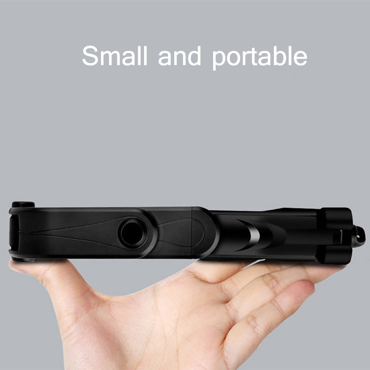 Bluetooth Tripod Selfie Stick Live Mobile Phone Holder(Black) - Selfie Sticks by buy2fix | Online Shopping UK | buy2fix