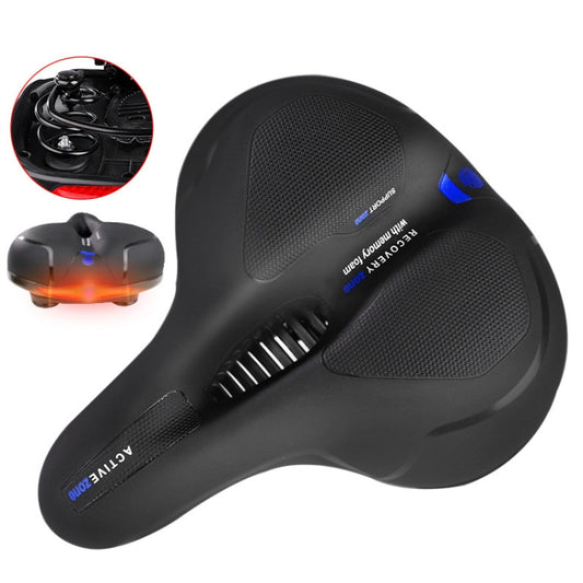 Wheel Up Mountain Bike Saddles Road Bikes Bicycles Comfortable Saddle Cushions Accessories And Bicycle Cushions, Colour: Spring Blue Black - Bicycle Saddle by buy2fix | Online Shopping UK | buy2fix