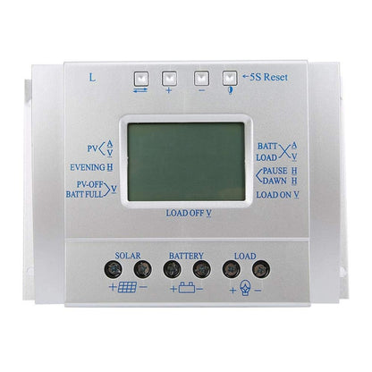 L60  12V/24V 60A Solar Controller Power Voltage Current LCD Display Solar Charge Controller - Others by buy2fix | Online Shopping UK | buy2fix