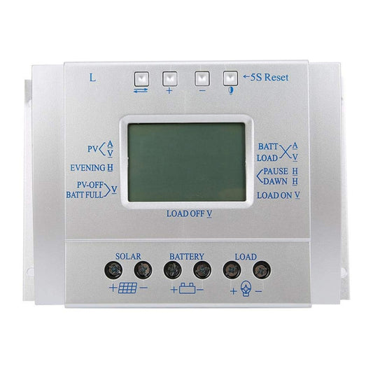 L60  12V/24V 60A Solar Controller Power Voltage Current LCD Display Solar Charge Controller - Others by buy2fix | Online Shopping UK | buy2fix