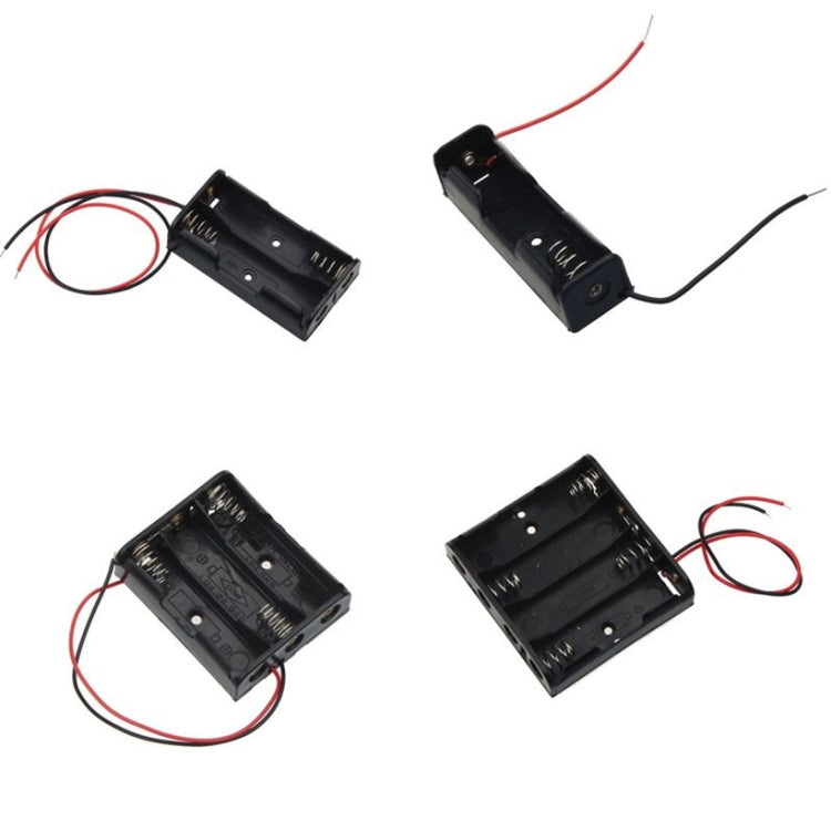 10 PCS AA Size Power Battery Storage Case Box Holder For 8 x AA Batteries without Cover - Battery Storage Box by buy2fix | Online Shopping UK | buy2fix