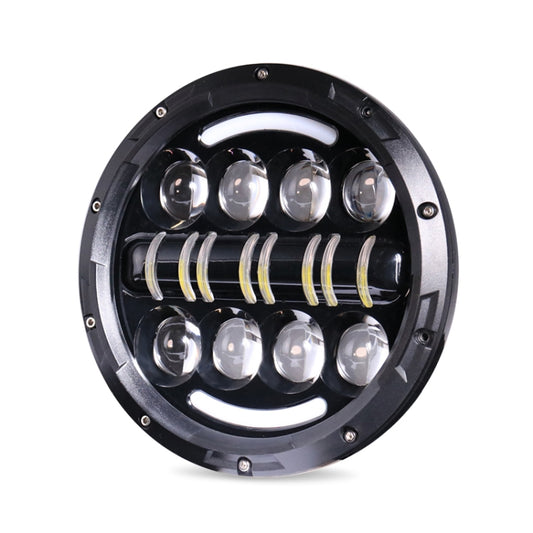 7 Inch Motorcycle Retro Modified Headlights Day Trip LED Far Near Beam Lights  For Wrangler / Harley - Headlights by buy2fix | Online Shopping UK | buy2fix