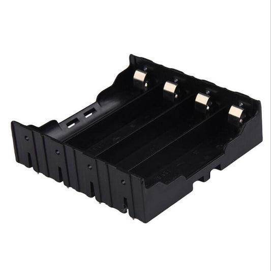 10 PCS Pin-type Power Battery Shrapnel Slot Storage Case Box Holder For 4 x 18650 Battery - Battery Storage Box by buy2fix | Online Shopping UK | buy2fix