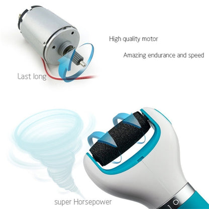 Foot Care Pedicure Electric Grinding Foot Pedicure Dead Skin Tool(Blue) - Grinding Tools & Accessories by buy2fix | Online Shopping UK | buy2fix