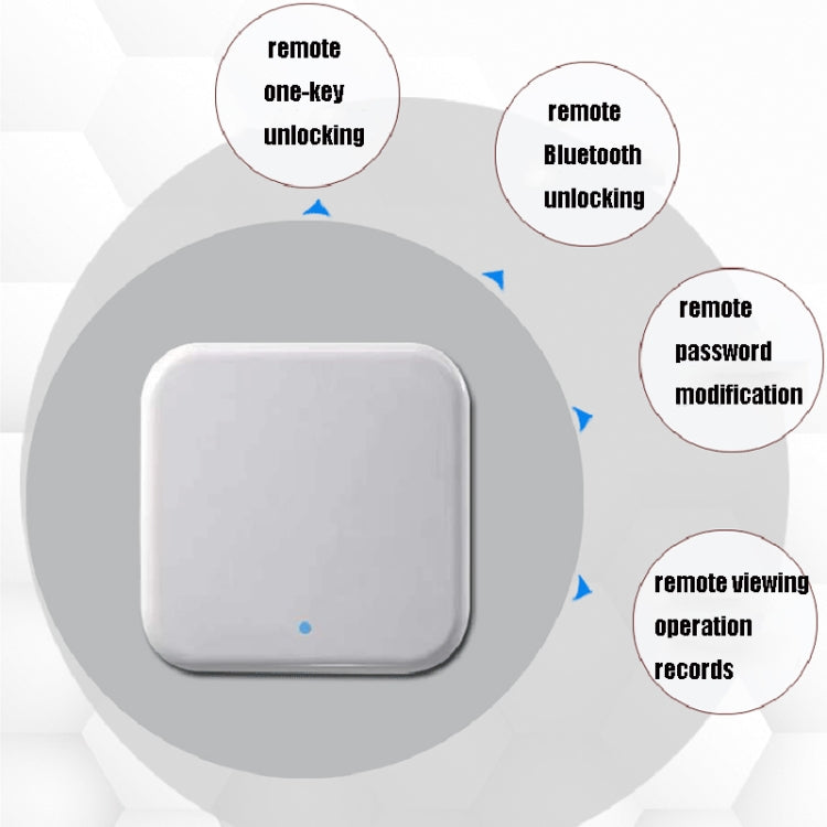 G2 2.4G WiFi Smart Password Lock Gateway(White) - Smart Switch by buy2fix | Online Shopping UK | buy2fix