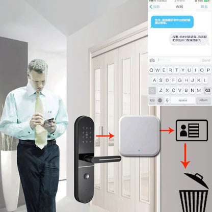 G2 2.4G WiFi Smart Password Lock Gateway(White) - Smart Switch by buy2fix | Online Shopping UK | buy2fix