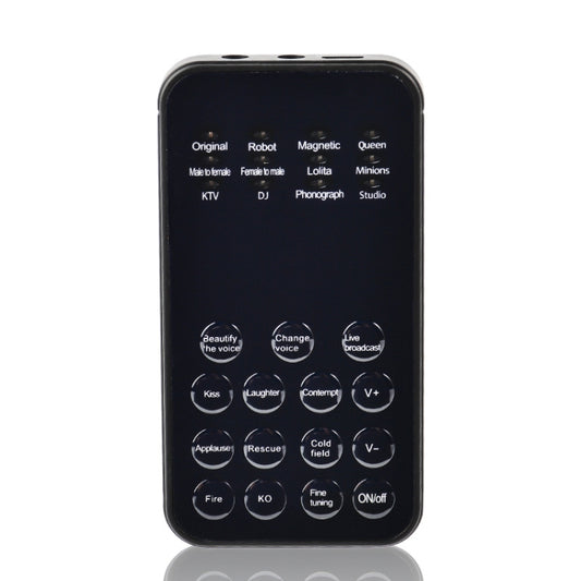 Universal Mini Sound Card Voice Changer For Mobile Phones And Computers - Live Sound Effects Processors by buy2fix | Online Shopping UK | buy2fix