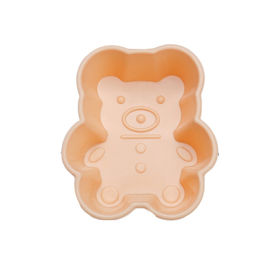 Creative DIY Silicone Cake Cup Muffin Cup Baking Mold,Style: Bear  (Macron Pink) - Food Molds by buy2fix | Online Shopping UK | buy2fix