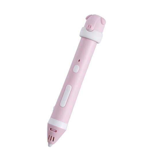 Drawing Three-Dimensional Graffiti Low Temperature 3D Printing Pen For Children A2 Pink Pig - 3D Printer by buy2fix | Online Shopping UK | buy2fix