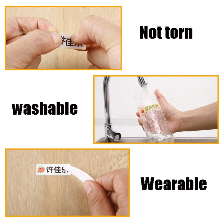 Thermal Label Paper Cosmetic Sticker Bottled Name Sticker For NIIMBOT D11 Printer, Size: Cute Paradise by buy2fix