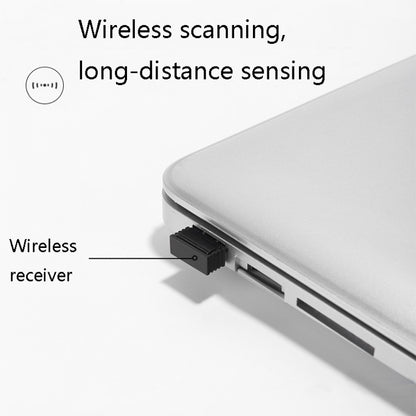 Deli Wired And Wireless Scanner Drugstore Supermarket Catering Logistics Cash Register Scanner, Model: 14882W (Black) by Deli