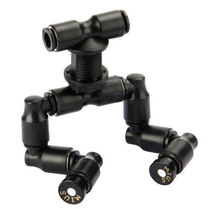 MS-PT03 Rainforest Tank Landscaping Climbing Pet Feeding Box Mini Spray Double-Head Atomization Cooling Nozzle - Fish Tanks & Accessories by buy2fix | Online Shopping UK | buy2fix