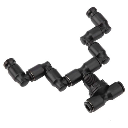 MS-PT03 Rainforest Tank Landscaping Climbing Pet Feeding Box Mini Spray Double-Head Atomization Cooling Nozzle - Fish Tanks & Accessories by buy2fix | Online Shopping UK | buy2fix