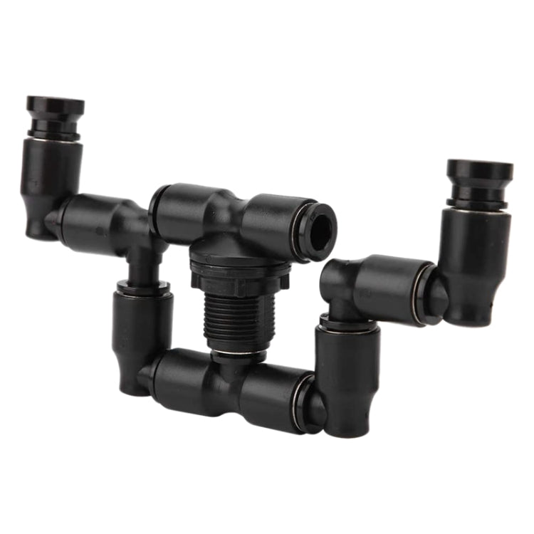 MS-PT03 Rainforest Tank Landscaping Climbing Pet Feeding Box Mini Spray Double-Head Atomization Cooling Nozzle - Fish Tanks & Accessories by buy2fix | Online Shopping UK | buy2fix