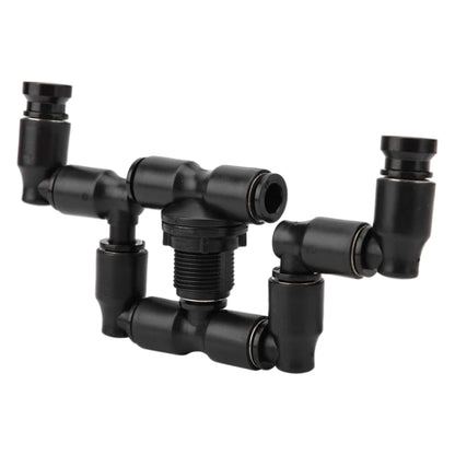 MS-PT03 Rainforest Tank Landscaping Climbing Pet Feeding Box Mini Spray Double-Head Atomization Cooling Nozzle - Fish Tanks & Accessories by buy2fix | Online Shopping UK | buy2fix