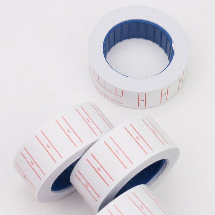 A400 3 PCS Color Coding Paper Supermarket Price Label Paper(Pink) by buy2fix