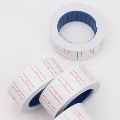 A400 3 PCS Color Coding Paper Supermarket Price Label Paper(Pure White) by buy2fix