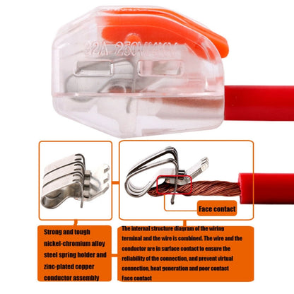 10 PCS VSE-413W Plastic Terminal Home Wiring Terminal Wire Connector - Connectors & Terminals by VSELE | Online Shopping UK | buy2fix