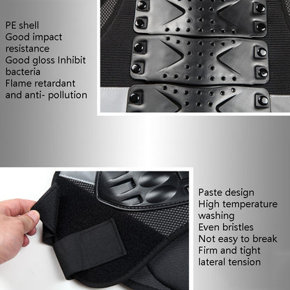 SULAITE Roller Skating Motorcycle Back Protector Spine Protection Sports Protective Gear Racing Vest, Size: XL by SULAITE