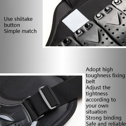 SULAITE Roller Skating Motorcycle Back Protector Spine Protection Sports Protective Gear Racing Vest, Size: XL by SULAITE