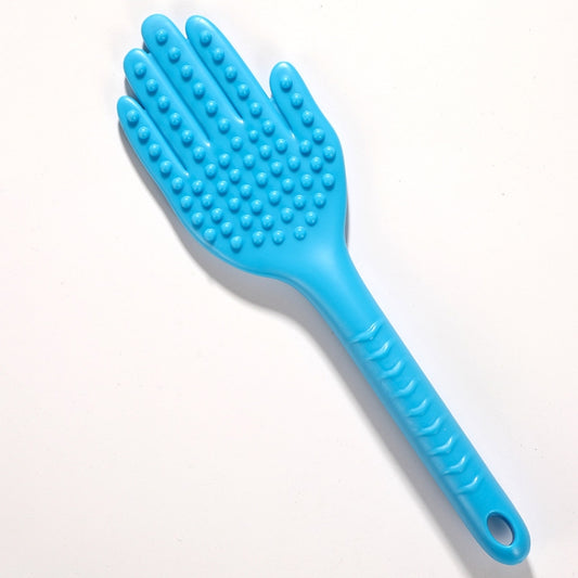 Multifunctional Whole Body Silicone Palm Pat and Back Beater Massager Random Color Delivery - Massage & Relaxation by buy2fix | Online Shopping UK | buy2fix