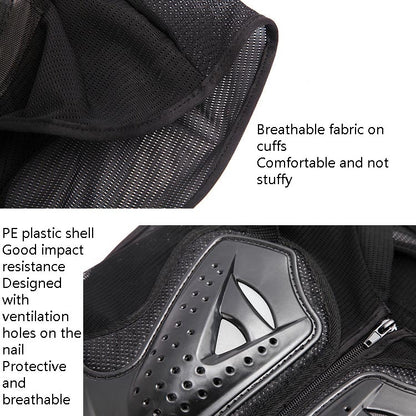 SULAITE GT-032 Motorcycle Racing Sleeveless Riding Protective Clothing, Specification: L(Black) by SULAITE