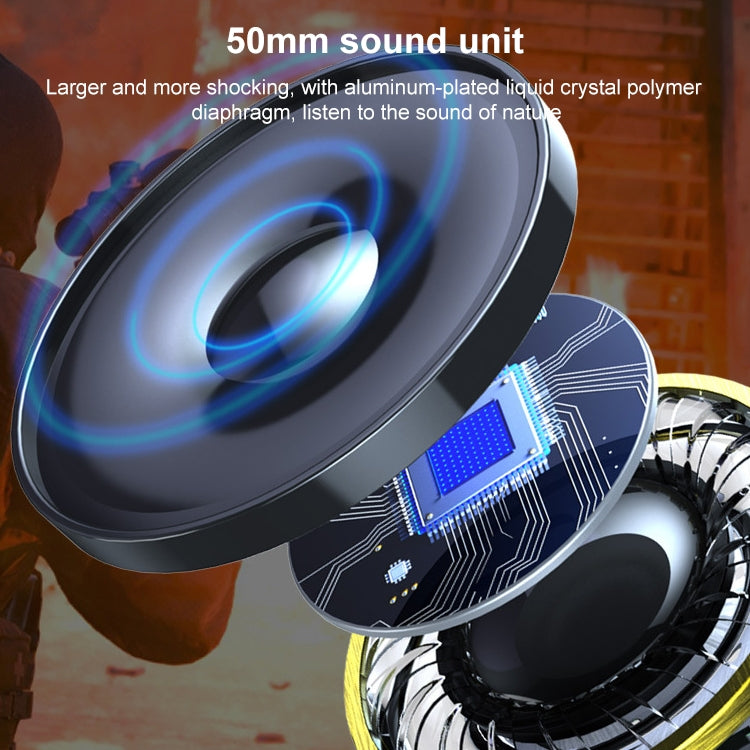 ERXUNG J5 Head-Mounted Gaming Headset Wire-Controlled Desktop Computer Gaming With Microphone Luminous Headset(Pink) by buy2fix