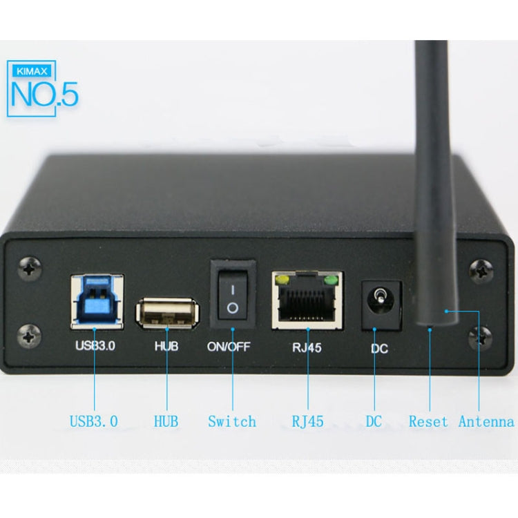 Blueendless 3.5 inch Mobile Hard Disk Box WIFI Wireless NAS Private Cloud Storage( US Plug) - HDD Enclosure by Blueendless | Online Shopping UK | buy2fix