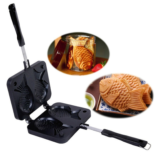 Fish-Shaped Bakeware Waffle Pan Baking Sea Bream Cake Mold Home Tools - Bulit-in Ovens & Accessories by buy2fix | Online Shopping UK | buy2fix