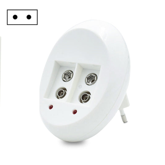 9V L-ion Rechargeable Battery 6F22 9V Lithium Batteries Charger(EU Plug) - Charger & Converter by buy2fix | Online Shopping UK | buy2fix