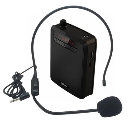 Rolton K300 Portable Voice Amplifier Supports FM Radio/MP3(Black) - Microphone by Rolton | Online Shopping UK | buy2fix