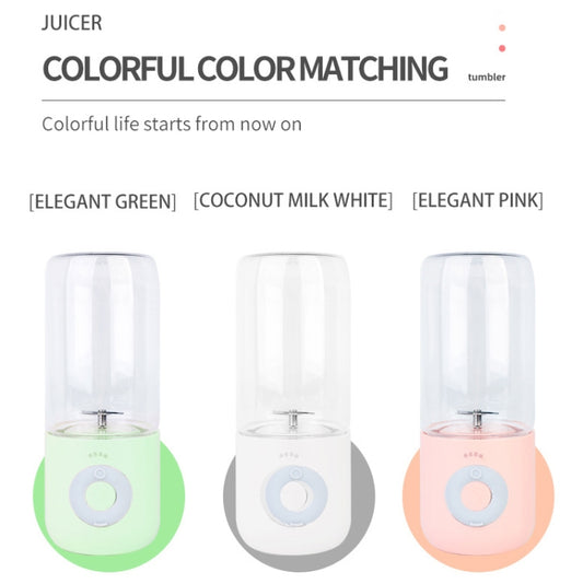 Mini Portable Usb Juice Machine  Multi-Function Electric Charging Household Juicer( White) - Electric juicers by buy2fix | Online Shopping UK | buy2fix