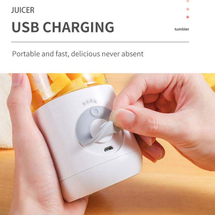 Mini Portable Usb Juice Machine  Multi-Function Electric Charging Household Juicer(Pink) - Electric juicers by buy2fix | Online Shopping UK | buy2fix