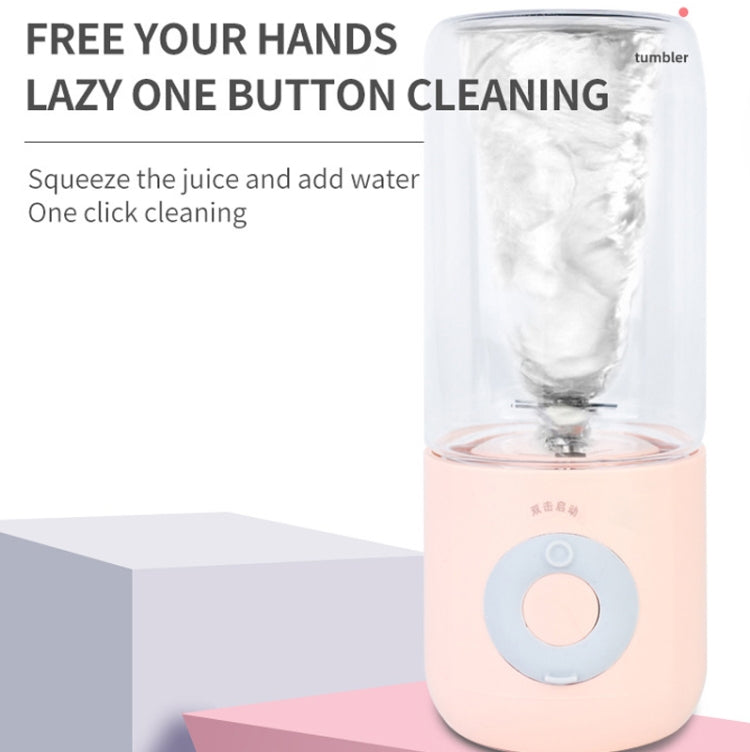 Mini Portable Usb Juice Machine  Multi-Function Electric Charging Household Juicer(Pink) - Electric juicers by buy2fix | Online Shopping UK | buy2fix