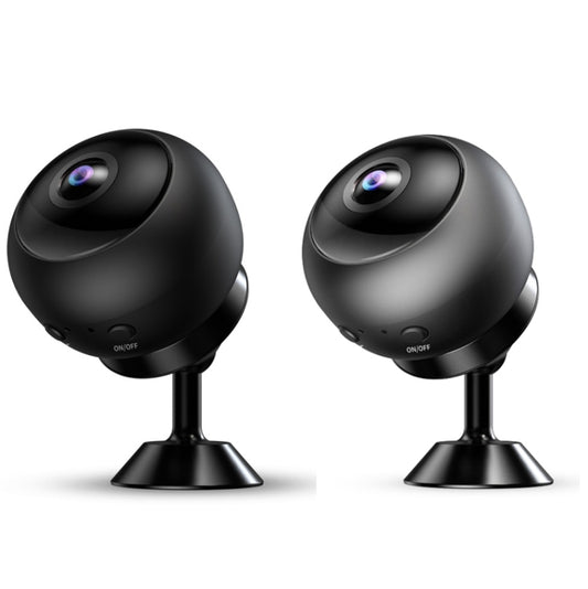 A12 Mini 1080P 5GHz Wireless WiFi Security Camera Night Vision Remote Home Small Surveillance Camera(Matte Black) - Mini Camera by buy2fix | Online Shopping UK | buy2fix