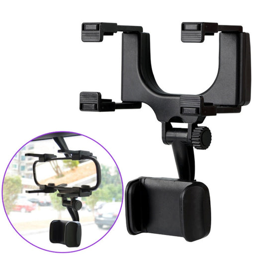 2 PCS Car Rearview Mirror Mobile Phone Bracket Tachograph Fixing Clip by buy2fix
