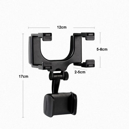 2 PCS Car Rearview Mirror Mobile Phone Bracket Tachograph Fixing Clip by buy2fix