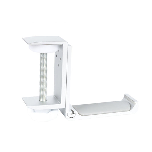 Headphone Bracket Internet Cafe Monitor Earphone Hanger Desktop Earphone Display Stand, Style: Lock Clip Type (Silver) by buy2fix
