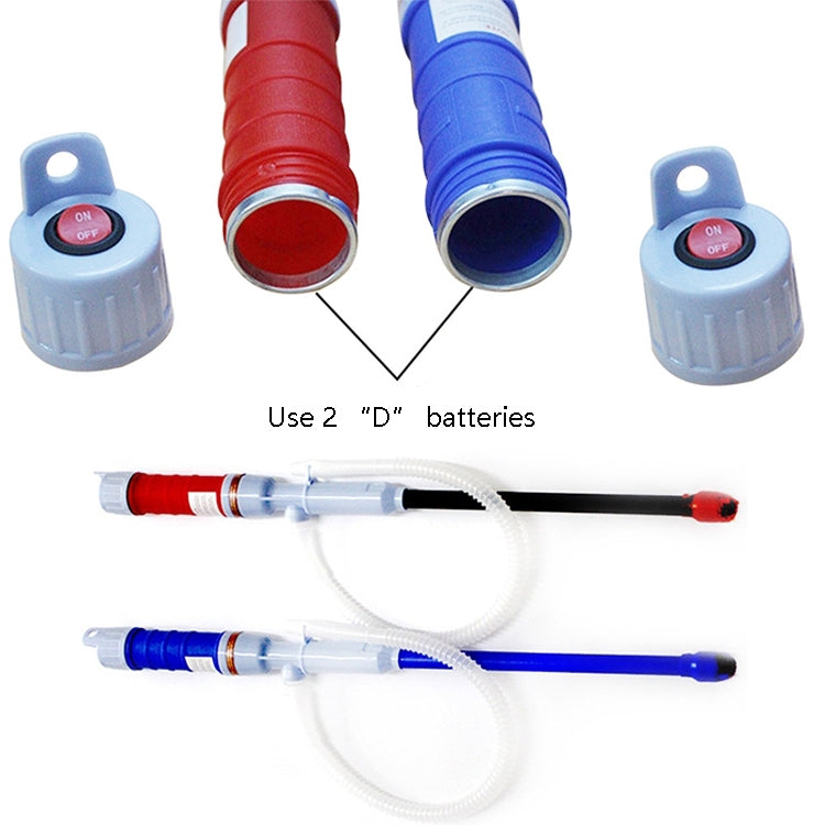 58cm Short Electric Oil Pump Oil Pipe Automotive Supplies Water Pump Oiler(Blue) by buy2fix