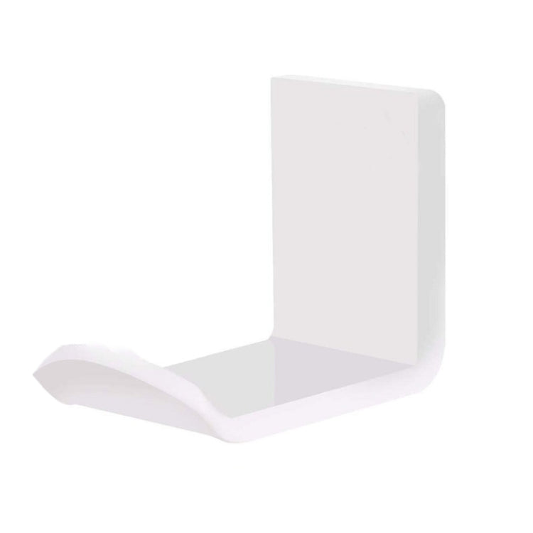 2 PCS Headphone Bracket Sticky Headset Hanger(White) by buy2fix
