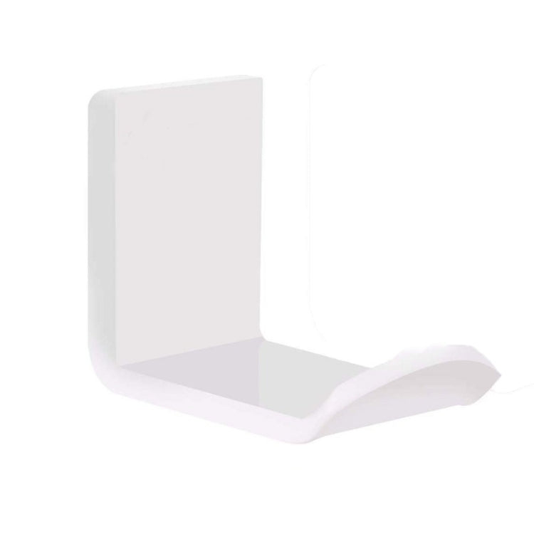 2 PCS Headphone Bracket Sticky Headset Hanger(White) by buy2fix