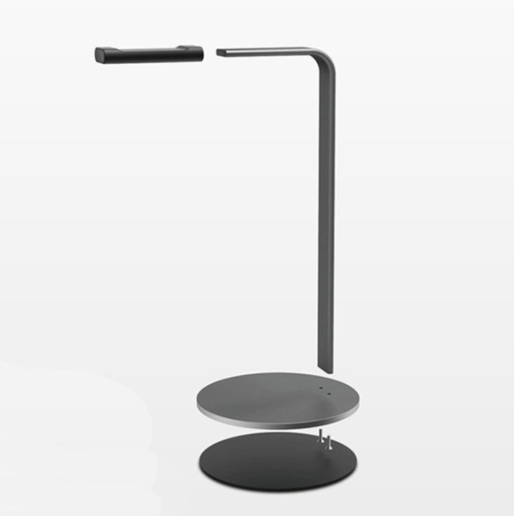 Aluminum Alloy Headphone Holder H-Stand Headphone Display Stand Headphone Storage Rack(Black) - Headset Stand by buy2fix | Online Shopping UK | buy2fix