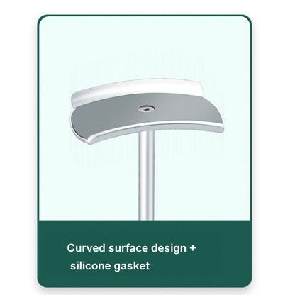 D6 Headset Aluminum Alloy Earphone Holder Internet Cafe Computer Headphone Hanger Display Shelf(Black) by buy2fix