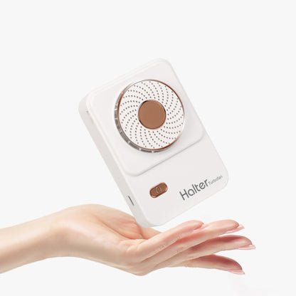 SHC-S03 USB Desktop Leafless Outdoor Sports Portable Lazy Hanging Neck Fan, Colour: Pink by buy2fix