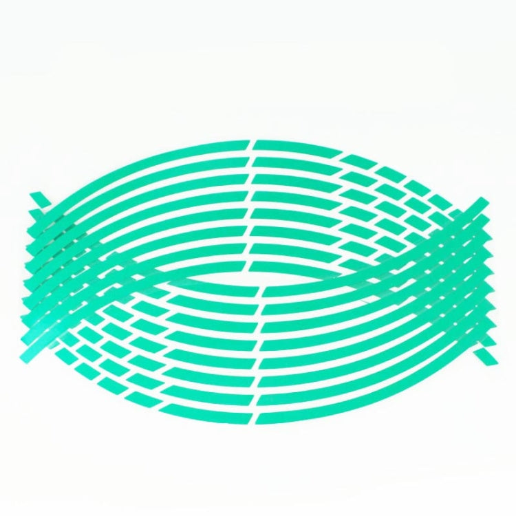 Motorcycle Rim Stickers Personality Wheels Modified Decals(Green) - Others by buy2fix | Online Shopping UK | buy2fix