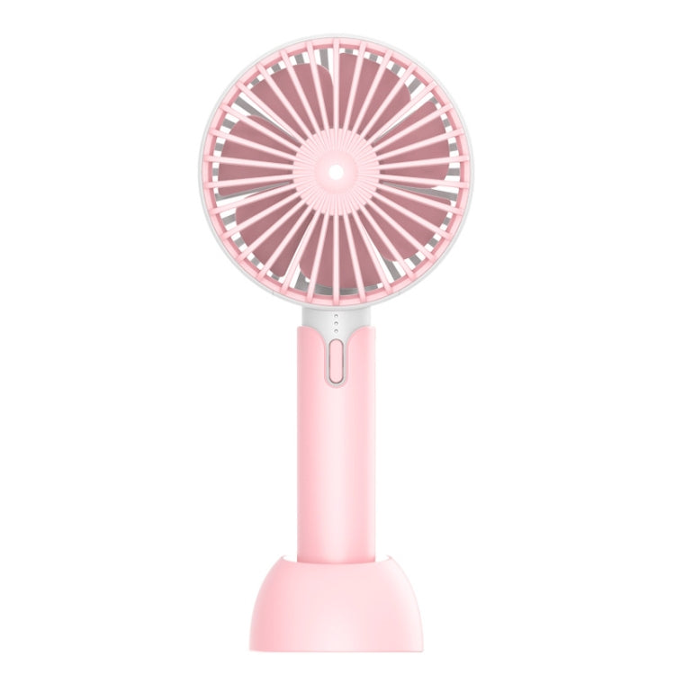 Desktop Portable Handheld Mini Silent Fan, Colour: X1 Pink by buy2fix