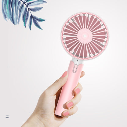 Desktop Portable Handheld Mini Silent Fan, Colour: X1 Pink by buy2fix