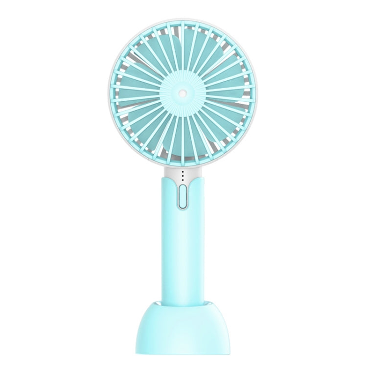 Desktop Portable Handheld Mini Silent Fan, Colour: X1 Blue by buy2fix